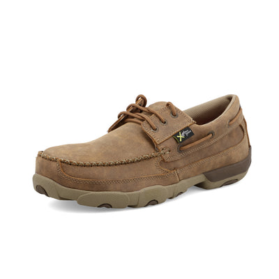 Work Boat Shoe Driving Moc | MDMSTM1 | Quarter View