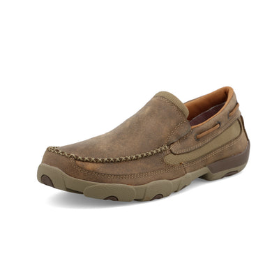 Slip-On Driving Moc | MDMS002 | Quarter View